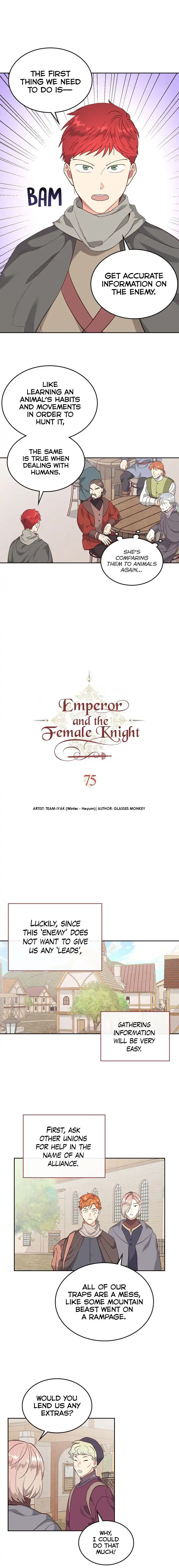 Emperor And The Female Knight Chapter 75 2